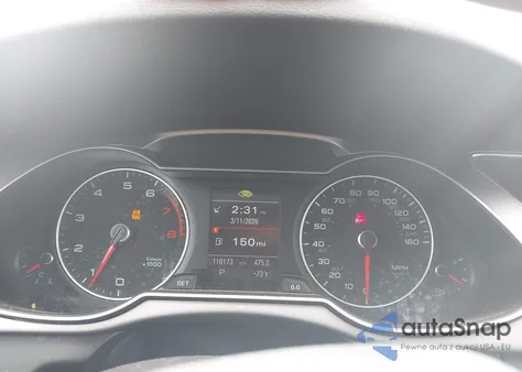 2013 Audi A4 2.0T Premium from USA, damaged, VIN WAUFFAFL7DN024205